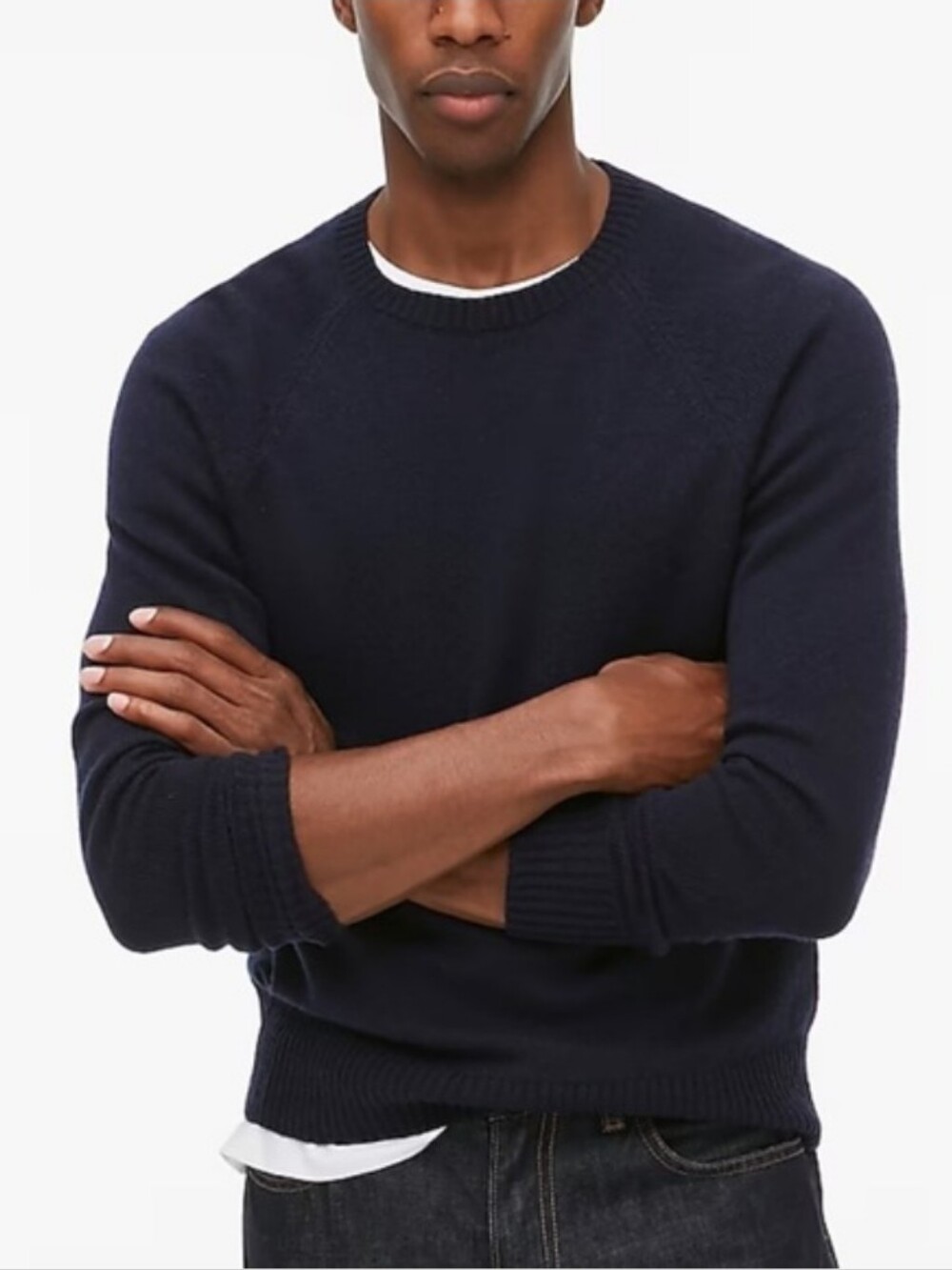 J. Crew Factory Crewneck Sweater In Supersoft Lambswool Blend